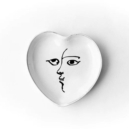 [ Carron paris ]Toi et moi Pierre Carron ceramic heart